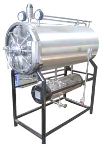 Cylindrical Autoclave Sterilizer Horizontal Cylindrical Autoclave Sterilizer
